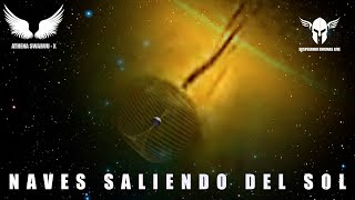 Naves Extraterrestres salen del sol  Athena Swaruu  Taygeta [upl. by Aneerak703]