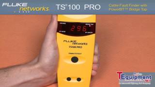 Fluke Networks TS100 Cable Fault Finder [upl. by Parsifal]