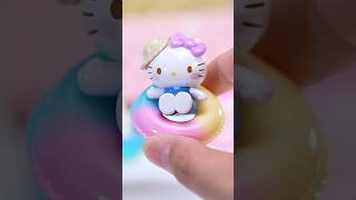 ⛱️ Sanrio Toptoy pool party 🛟👙 on repeat x3 3️⃣ whole set sanrio kawaii blindbag unboxing [upl. by Luisa]