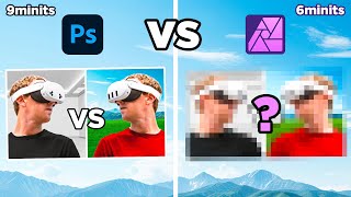 quotPhotoshop vs Affinityquot Make Amazing YouTube Thumbnails [upl. by Antone]