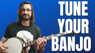 How to Tune a 5String Banjo  Bluegrass Banjo Lesson [upl. by Salmon]