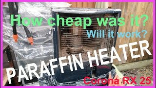 Paraffin Heating using a Corona Radiant Heater [upl. by Jezreel457]