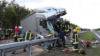 Tödlicher Unfall auf der A7 [upl. by Mei811]