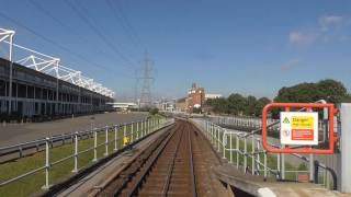 London DLR Front View Ride Beckton to Tower Gateway [upl. by Ashley]