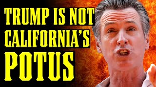 Gavin Newsom Says quotCALIFORNIA WILL IGNORE FEDERAL LAW Under TRUMPquot I Thought They Love DEMOCRACY [upl. by Barton419]