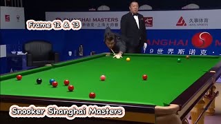 Snooker Shanghai Masters Ronnie O’Sullivan Vs Murphy  frame 12 amp 13 [upl. by Enilada]