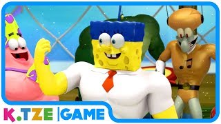 Spongebob Schwammkopf 🧀 Deutsch ganze Folgen des XBox Spiels Heldenschwamm  Part 1 [upl. by Amadeus978]