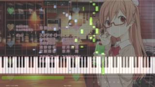 田中くんはいつもけだるげED  BONBON in Piano CoverTV size [upl. by Mackay168]