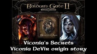 Viconia’s Secrets  Viconia DeVir origin story Baldurs Gate II lore  Fully voiced [upl. by Naget23]