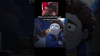 When you accidentally get the Bad Ending fnaf fivenightsatfreddys gaming shorts fnafintothepit [upl. by Nirra]