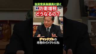 【自民党】 長島昭久衆議院議員に訊く！防衛増税どうなるの？ 日本経済 日本 日本政府 日本政治 自民党 防衛 増税 増税反対 自衛隊 自由民主党 デフレ インフレ [upl. by Ahseekat]