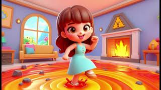 quotFloor Is Lava Song  Jump Dance and Play with Nursery Rhymes amp Kids Songs [upl. by Rothberg485]