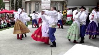 Folk Dance Group Wawel At Houston Dożynki Festival [upl. by Yasnyl]