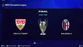 EAFC 25  Icon player career  Champions league final [upl. by Atinuj]