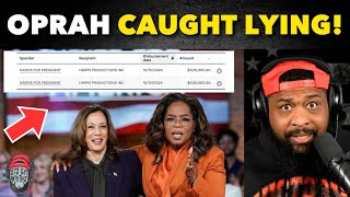 Oprah CAUGHT Lying About Receiving Payments From Kamala Campaign [upl. by Naujled]