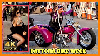 Daytona Bike Week 2023  Madness on Main St [upl. by Hephzipa994]