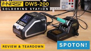 BRAND NEW FNIRSI DWS200 Soldering Station ⭐ 200W Presets T210T245 ⭐ SpotOn [upl. by Claude860]