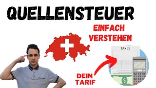 Quellensteuer Schweiz So findest du deinen Tarif 📊 Anleitung und Berechnung für alle Betroffenen [upl. by Ursula]