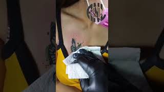 Butterfly tattoo RNLTATTOO artv [upl. by Nilrak654]