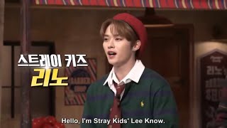 Lee Know Stray Kids Become A Regular Member Of Idol Dictation Season 2 Engsub [upl. by Anis]