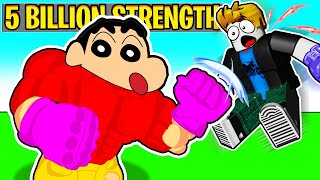 SHINCHAN Punch Is So Strong He BROKE The Game In Roblox [upl. by Amity637]