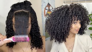 How To Denman Wash n Go Routine for Defined Curls [upl. by Segalman]