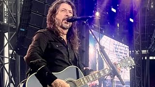 Foo Fighters  Statues Live Performance at London Stadium England 22062024 foofighters [upl. by Noam186]