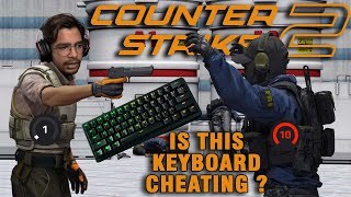 USING THE quotCHEATING KEYBOARDquot Huntsman V3 Pro [upl. by Schroeder9]