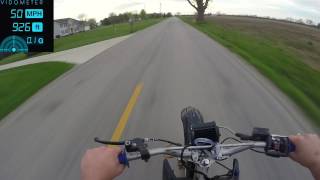 Chinese 150cc Dirt Bike Top Speed GPS Verified [upl. by Nahk]