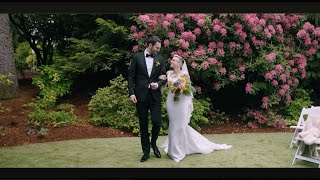 Robinswood House Wedding Video  Alex amp Trevor [upl. by Mmada]