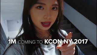 1MILLION coming to KCON NY 2017 [upl. by Eiger]