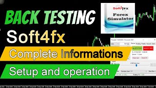 How to Start Backtesting Complete informations l Soft4FX Tutorial l Forex Backtesting mt4mt5 [upl. by Aneev]