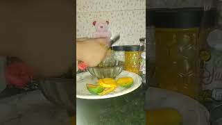 Day 44 Mango chia smoothie recipe 🤌youtubeshorts food mangosmoothie viral [upl. by Ycnay]