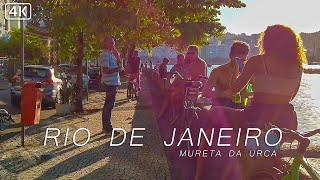 Walking on Mureta da Urca 🇧🇷 During Covid19 Quarantine  Rio de Janeiro Brazil  4K 2020 [upl. by Maffei]