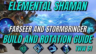 InDepth Build and Rotation Guide for Elemental Shaman in TWW Season 1 [upl. by Leoline]