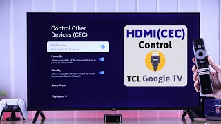 TCL Google TV How to Enable HDMICEC and ARC Turn On [upl. by Goldi]