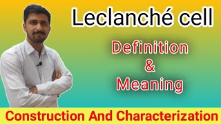 Leclanché cell Definition amp Meaning  Construction And Working Of Leclanche Cell In Hindi [upl. by Eidua]