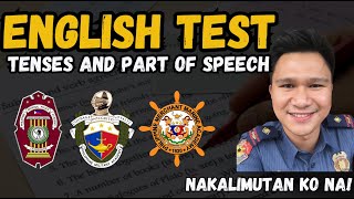 ENGLISH MOCK EXAM  PNPA PMA PMMA MAAP NAPOLCOM Civil Service Exam Reviewer [upl. by Tomkin]