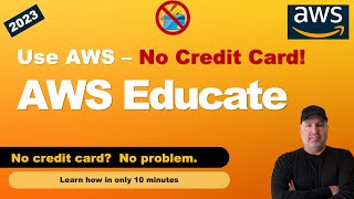 AWS Educate  Use AWS Without a Credit Card [upl. by Loggia]