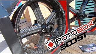 Unboxing ROTOBOX BOOST Carbon Fiber wheels [upl. by Haronid126]