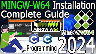 How to install MinGW w64 on Windows 1011 2024 Update MinGW GNU Compiler for C C Programming [upl. by Eimmis]