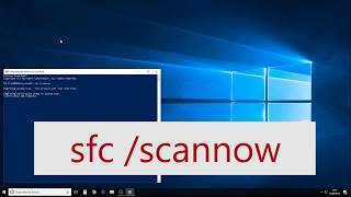 Run SFC Scan Windows 10 Powershell [upl. by Bobbee]