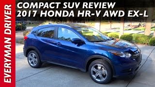 Heres the 2017 Honda HRV AWD Review on Everyman Driver [upl. by Ribak]