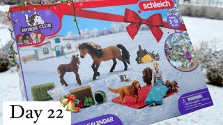 Schleich Horse Club Advent Calendar 2023  Day 22 [upl. by Aihsenod766]