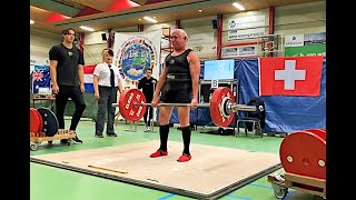 1925 kg deadlift at age 71 years after two joint replacements [upl. by Afirahs]