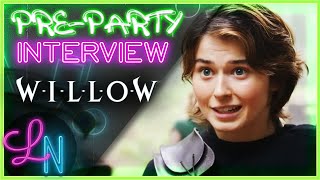 Willow Interview Get to Know Ruby Cruz Who Plays Kit Daughter of Sorsha amp Madmartigan [upl. by Kerad672]