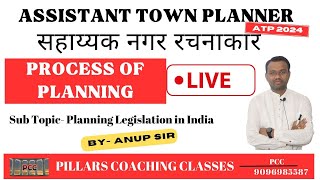 PROCESS OF PLANNING  ASSISTANT TOWN PLANNER 2024  ATP 2024  BY ANUP SIR [upl. by Ailegra]