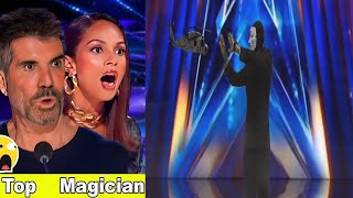 chistes Malos 6 Funny magic man in agt britaingottalent americangottalent americasgottalent [upl. by Inafit]