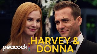 Suits  Donna and Harveys Relationship Timeline [upl. by Nrubloc150]