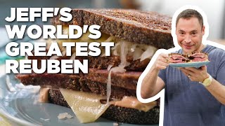 Jeff Mauros Worlds Greatest Reuben  The Kitchen  Food Network [upl. by Odnomyar]